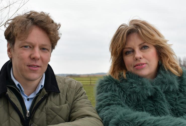 Annemiek Schrijver en Egbert Modderman