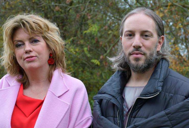 Annemiek Schrijver en Maurits de Bruijn