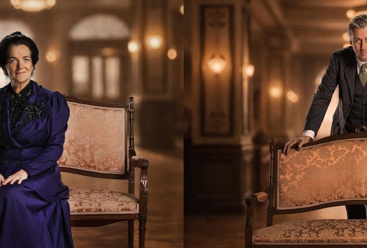 daan schuurmans en malou gorter in grand hotel aan zee