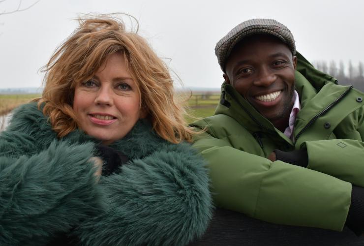 Annemiek Schrijver en Iven Cudogham