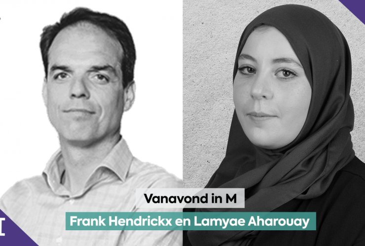 Frank Hendrickx en Lamyae Aharouay