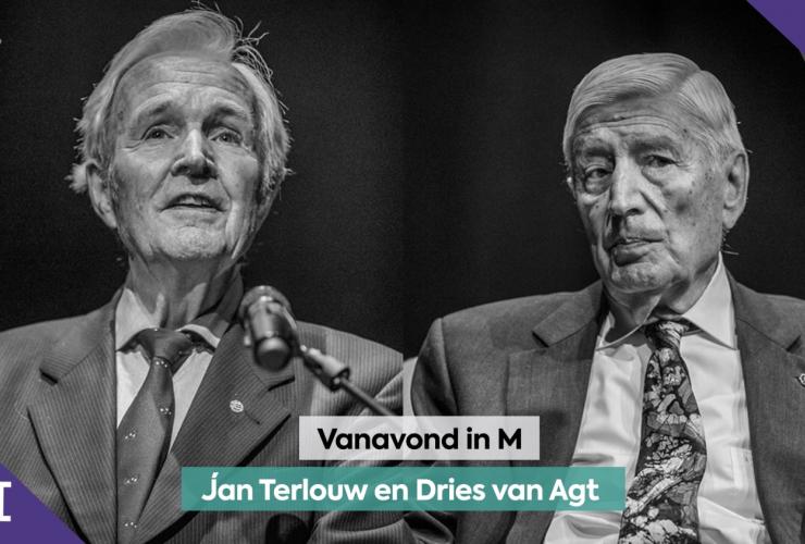Jan Terlouw en Dries van Agt 
