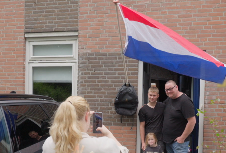 geslaagde Daan de Lange uit Een huis vol aflevering 10