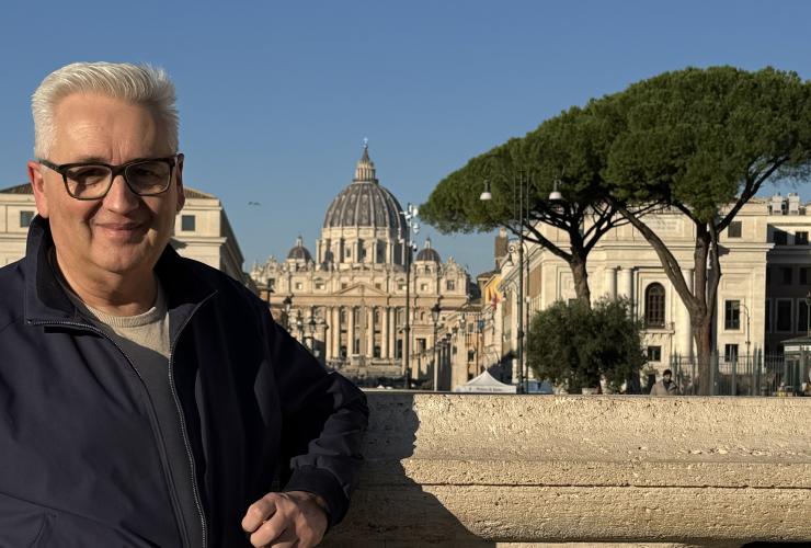 Wilfred Kemp in Rome