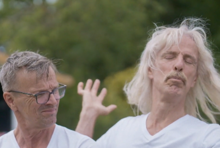 Wim en Peter uit Groeten vanaf de camping