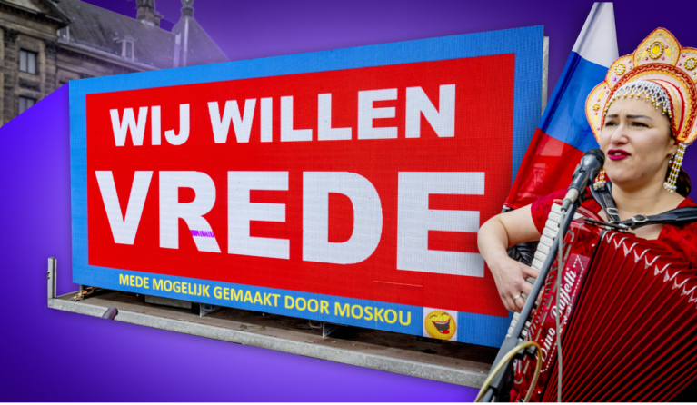 Pointer - propaganda-demonstraties in Nederland