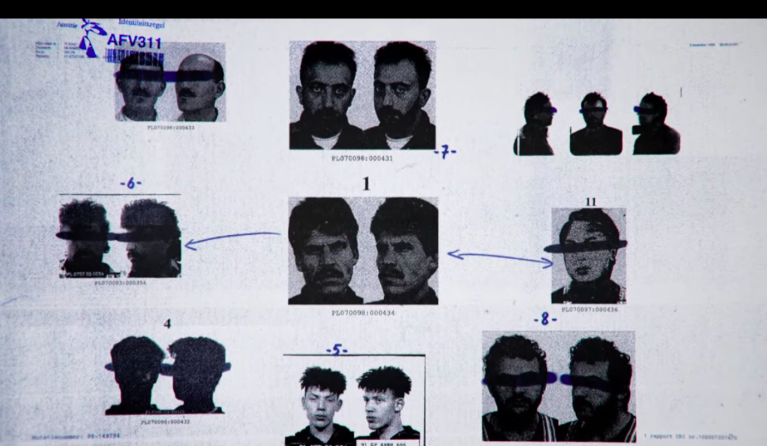 de negen verdachten van de villamoord