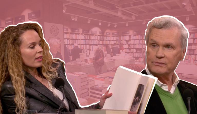 Roxane van Iperen en Adriaan van Dis