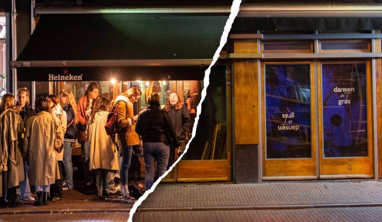 Lange Jansstraat stil na invoering avondklok