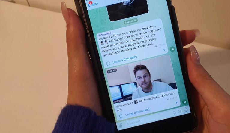 Telegramkanaal van Villamoord