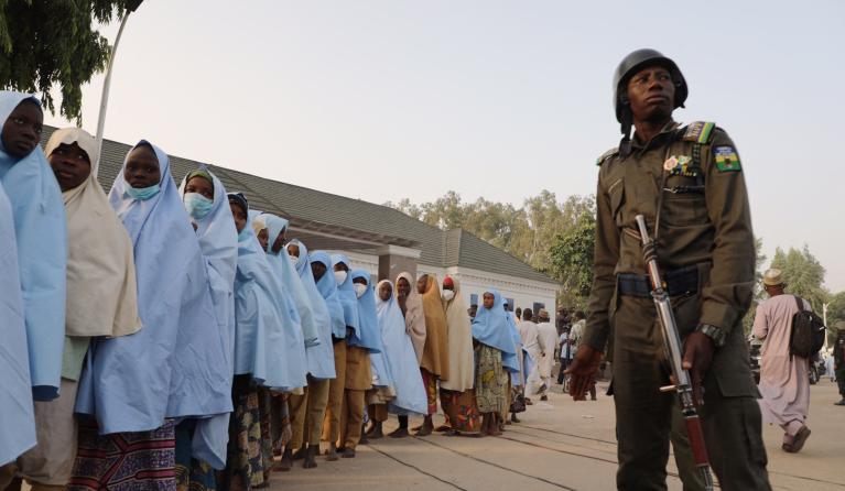 Schoolmeisjes Nigeria vrijgelaten