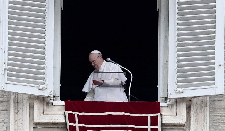Angelus met de paus 
