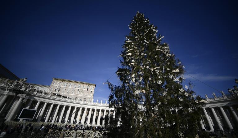 Angelus met de paus op 20 december 2020 (AFP)