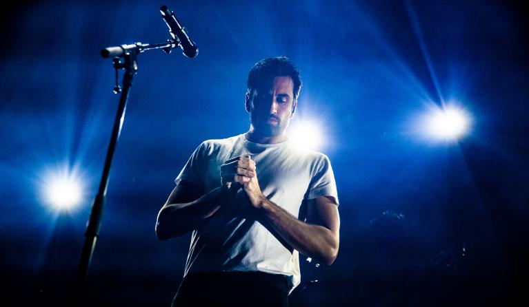 Singer-songwriter Dotan treedt op in Paradiso. KIPPA