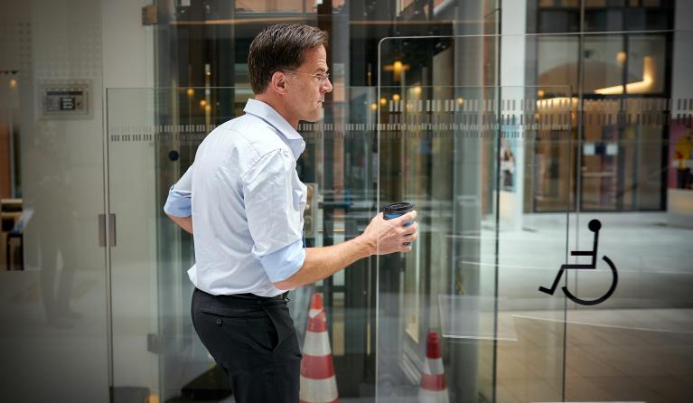 Rutte loopt