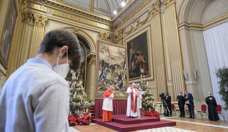 Paus Franciscus Urbi et Orbi Kerst 2020