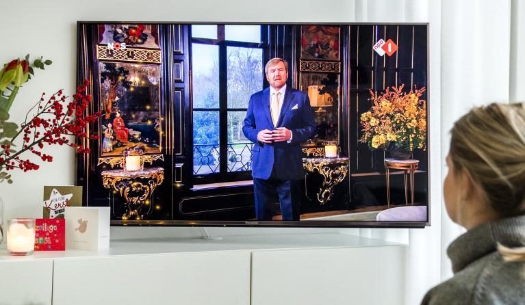 Koning Willem-Alexander houdt zijn jaarlijkse kersttoespraak