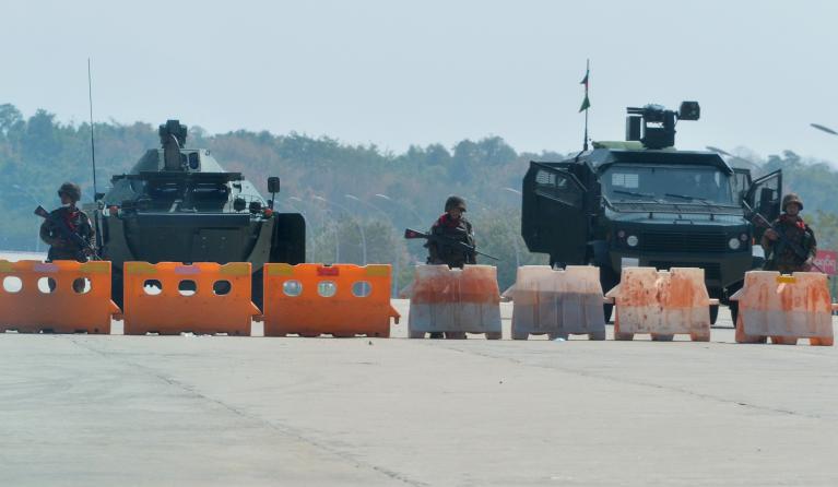 militaire coup Myanmar 