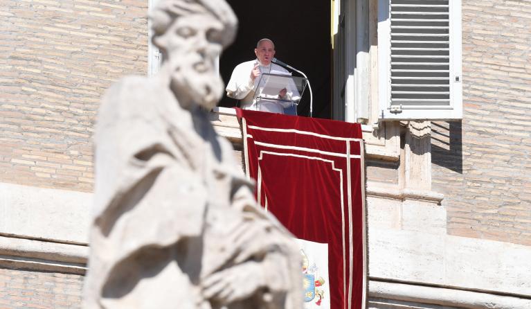 Angelus met paus Franciscus op 14 februari 2021