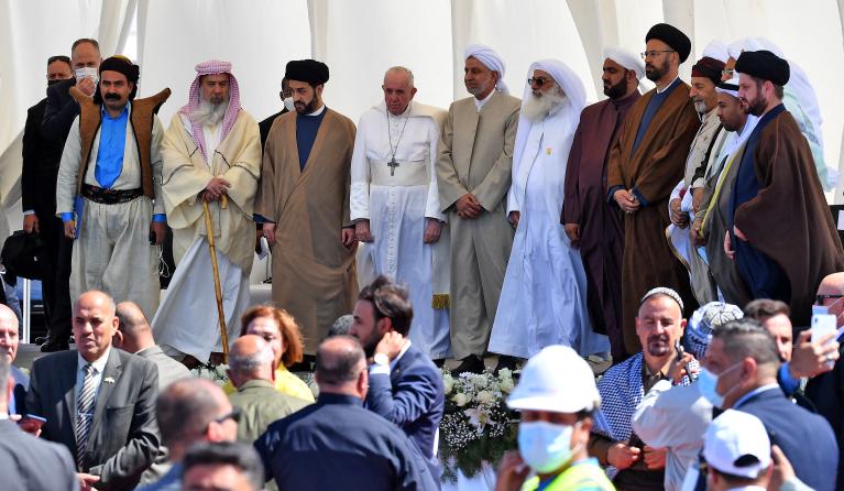 in Ur pausbezoek Irak