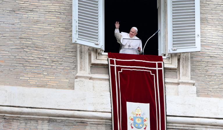 Regina Caeli met de paus op 23 mei 2021 