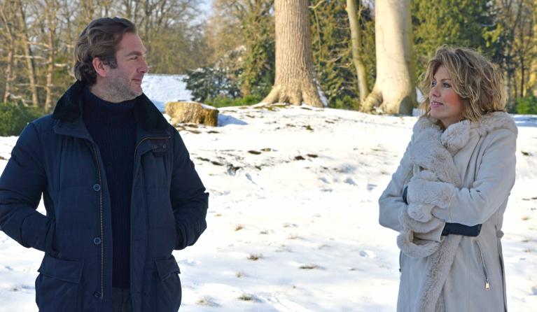 Annemiek Schrijver en Thomas Oliemans