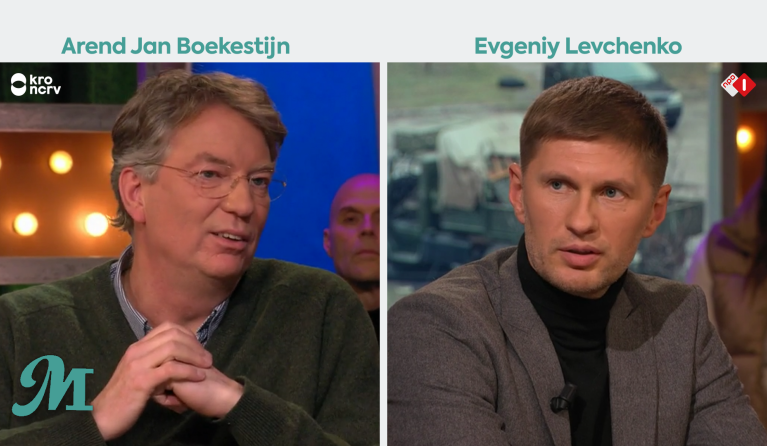 Arend Jan Boekestijn en Evgeniy Levchenko