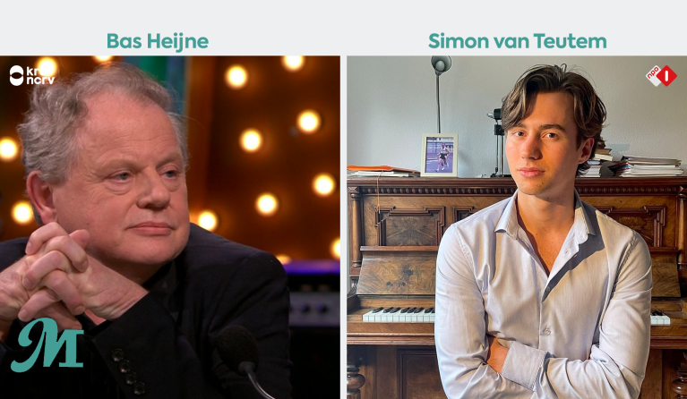 Bas Heijne en Simon van Teutem