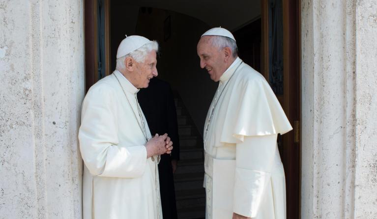 Benedictus en Franciscus 2015