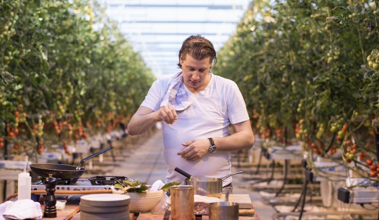 Chef-kok Leon Mazairac
