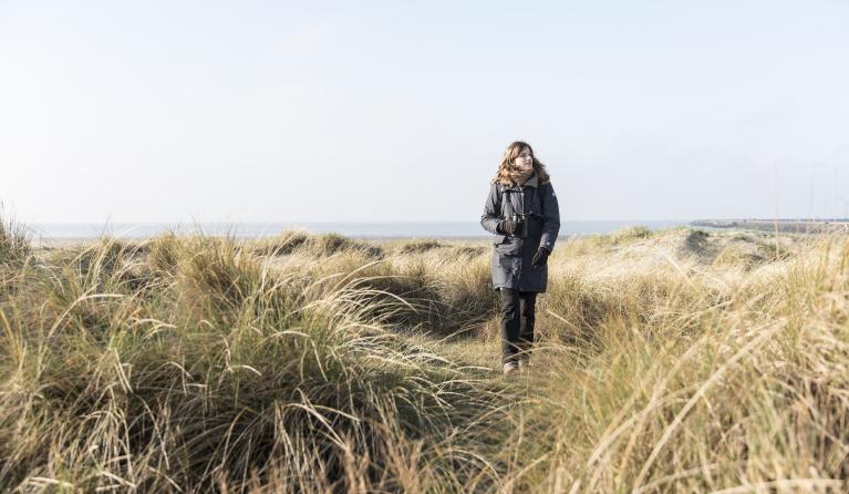 camilla in de duinen