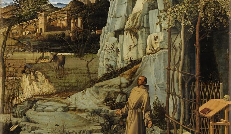 Heilige Franciscus door Bellini