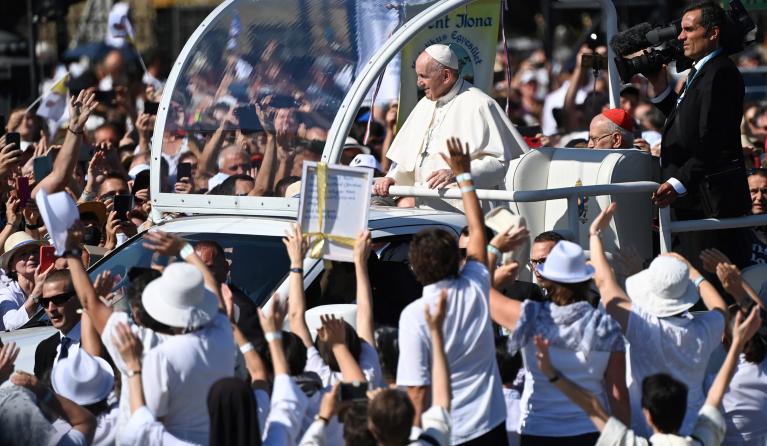 Pope in Budapest