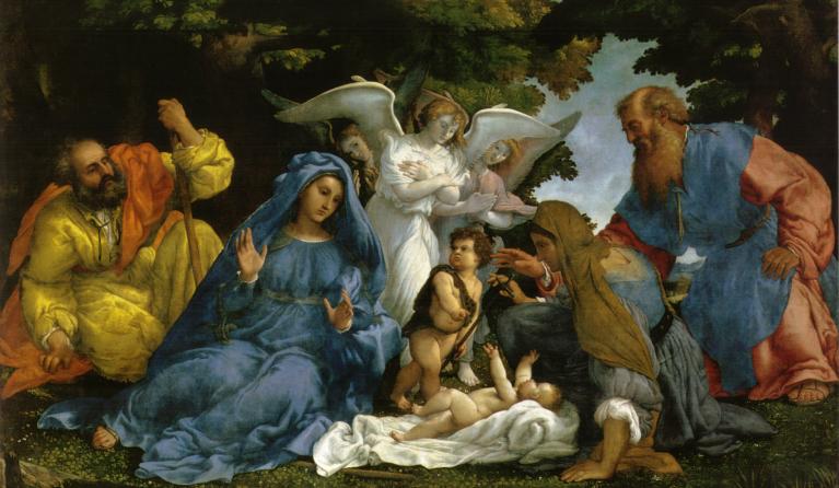 Lotto’s Nativity