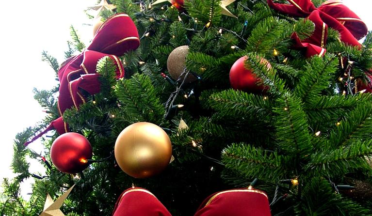 Kerstboom detail