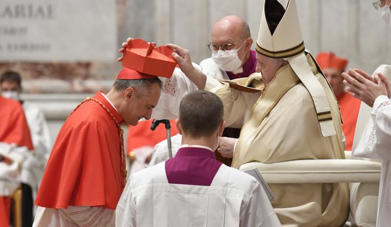 Mauro Gambetti wordt kardinaal