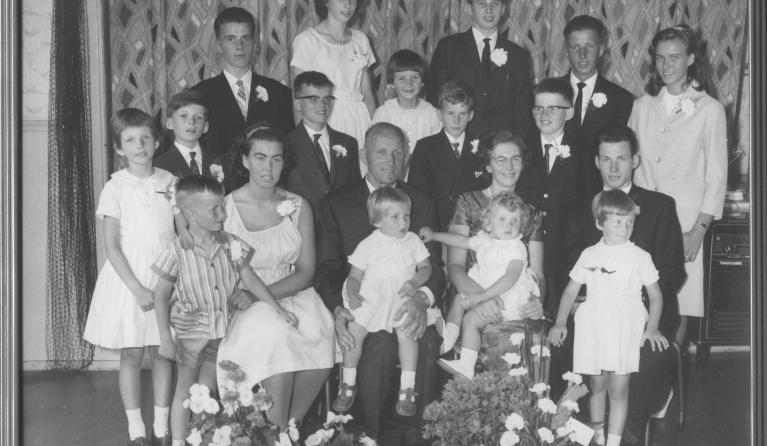 Opgroeien in een groot gezin