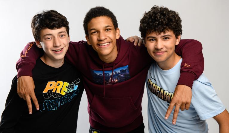 Groepsfoto cast Flexe Gasten