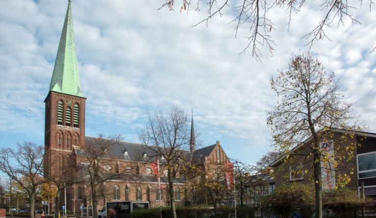 H. Bonifatiuskerk Rijswijk exterieur winter