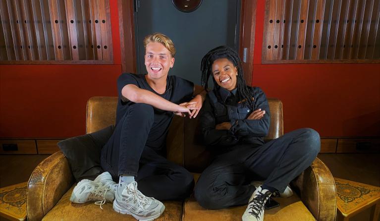 Robbert Rodenburg met Shary-An 