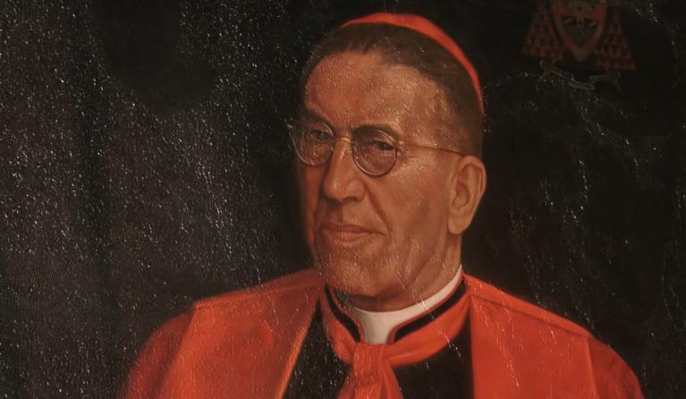 Kardinaal de Jong - Schilderij vrijheidskapel Utrecht