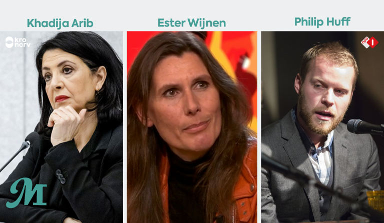 Khadija Arib, Ester Wijnen, Philip Huff