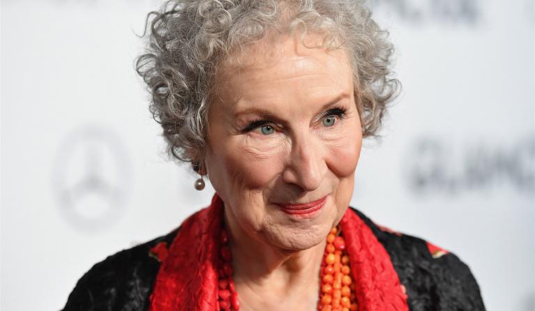 Foto van Canadees schrijver Margaret Atwood
