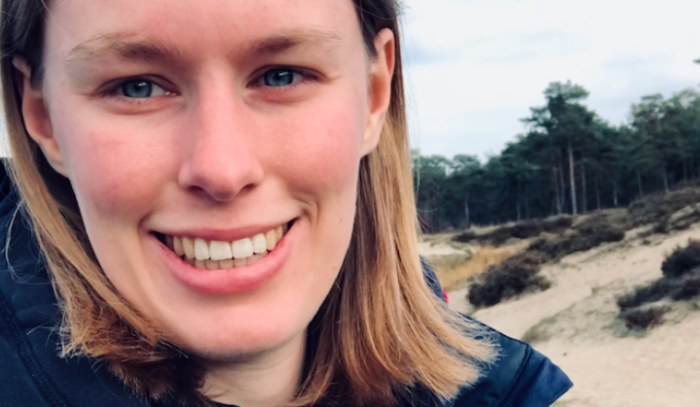 Marije in de natuur