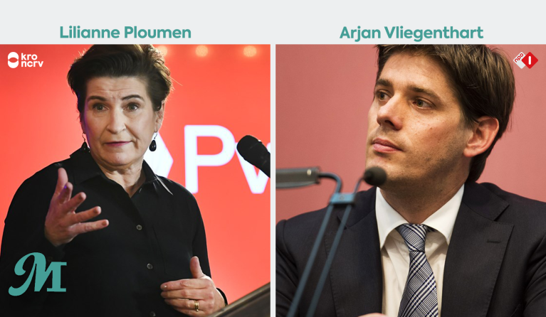 Ploumen en Vliegenthart