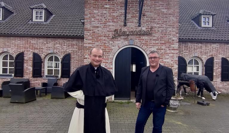 Roderick als monnikboer in Sellingen