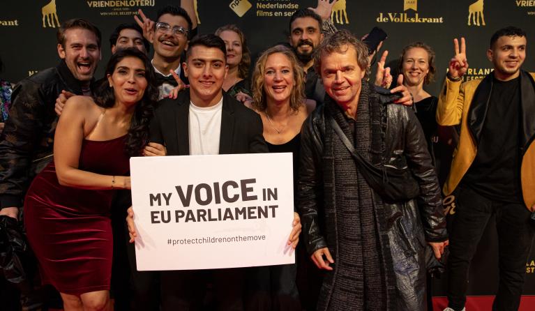 Shadow Game cast en crew op rode loper