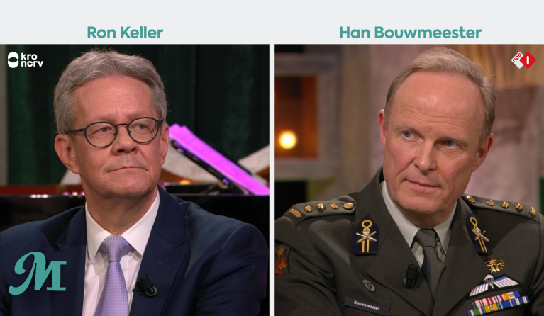 Ron Keller en Han Bouwmeester