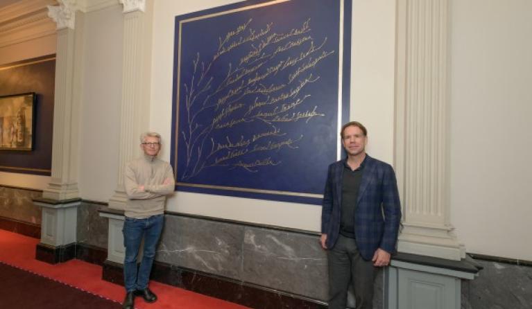 onthulling gedenkteken
