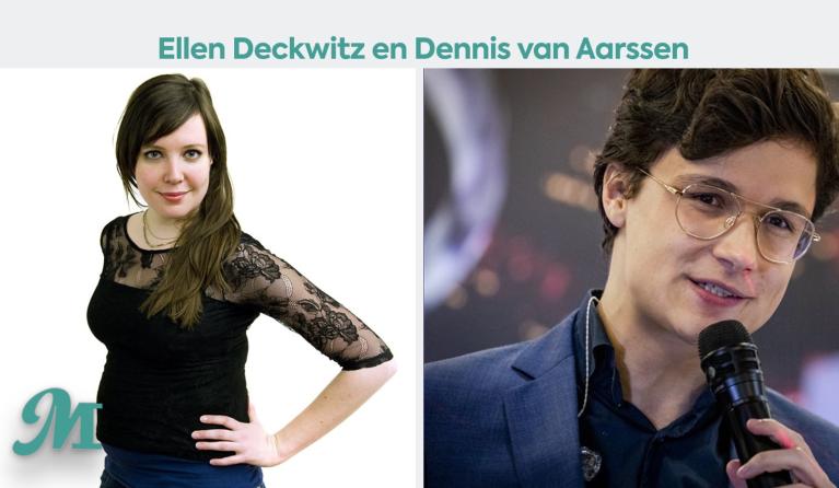 Cultuur in overvloed, Ellen Deckwitz draagt een gedicht voor en Dennis van Aarssen zingt